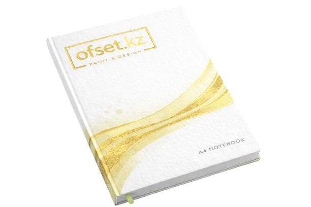 Блокнот с фольгированием
